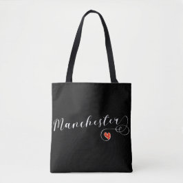 Tote Manchester Heart Bolsa de compra, Inglaterra
