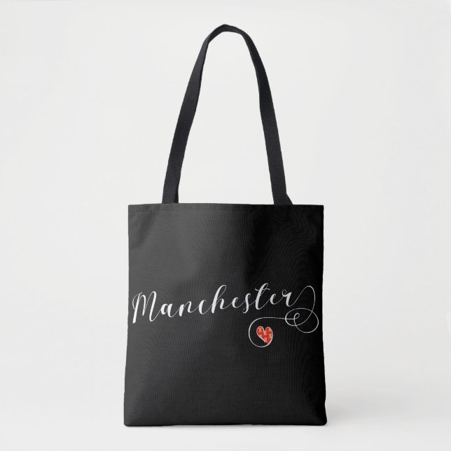 Tote Manchester Heart Bolsa de compra, Inglaterra (Frente)
