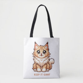 Tote Mantenha-o gatinho gigante no Bolsa