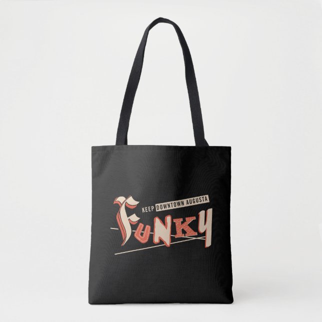 Tote Manter Centro Augusta Funky Bolsa (Frente)