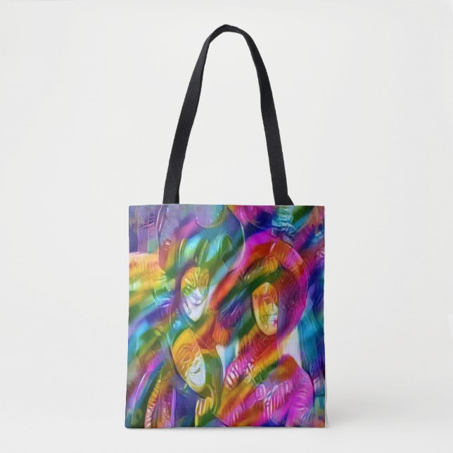Tote Mardi Gras Bolsa (Frente)