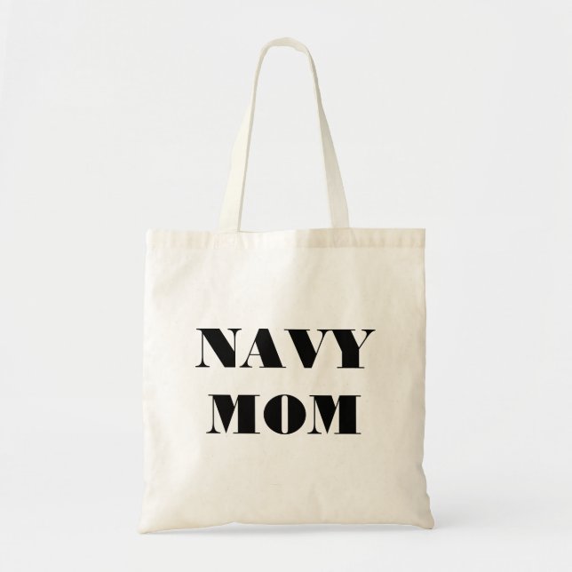 Tote Marinho de bolsa mãe (Frente)