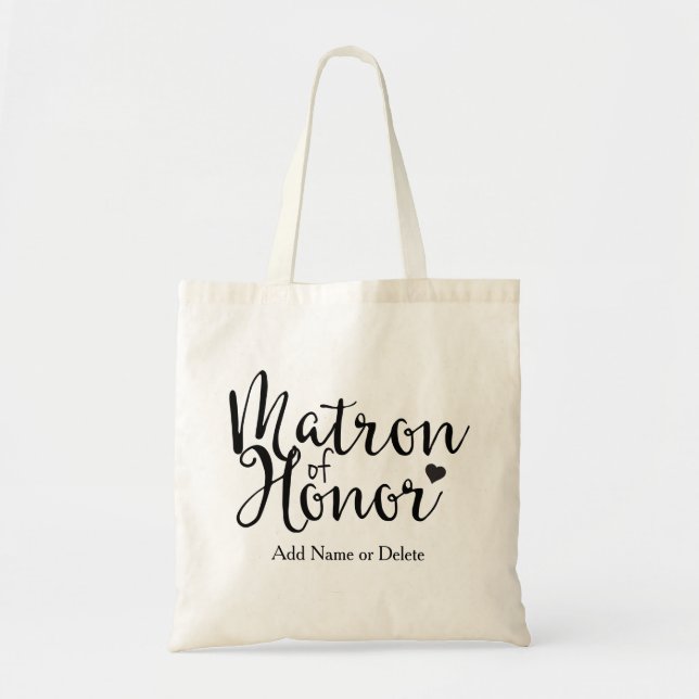Tote Matrona da sacola das canvas do orçamento do bolsa (Frente)