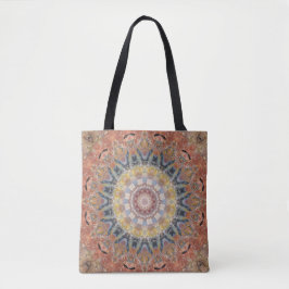 Tote Medalhão de Tulipa Petrificada Bolsa Média