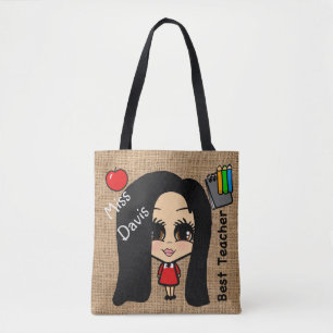 Tote Melhor Bolsa de Professor - Saco Personalizado de 