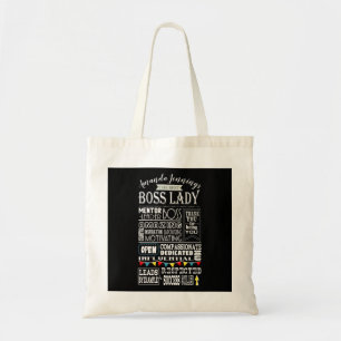 Tote Melhor bolsa de senhora chefe, personalizada com n