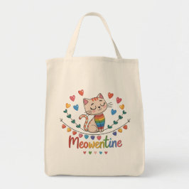 Tote Meowentine Day Bolsa Bag Design