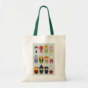 Tote Meses de Kokeshi do bolsa do ano
