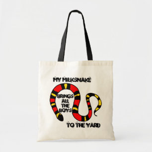 Tote "Meu bolsa de Milksnake" Herper