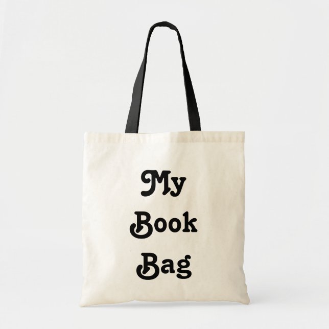 Tote Meu bolsa do saco de livro (Frente)