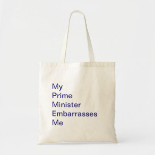 Tote Meu primeiro ministro estorva-me o bolsa