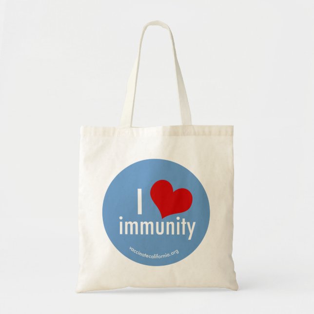 Tote Mim o bolsa da imunidade do coração (Frente)