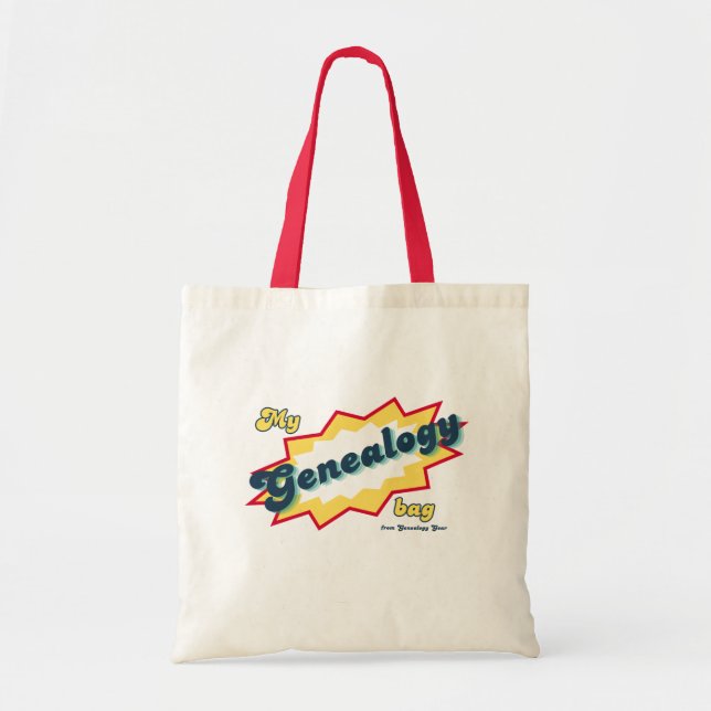 Tote Minha Bolsa de Genealogia (Frente)