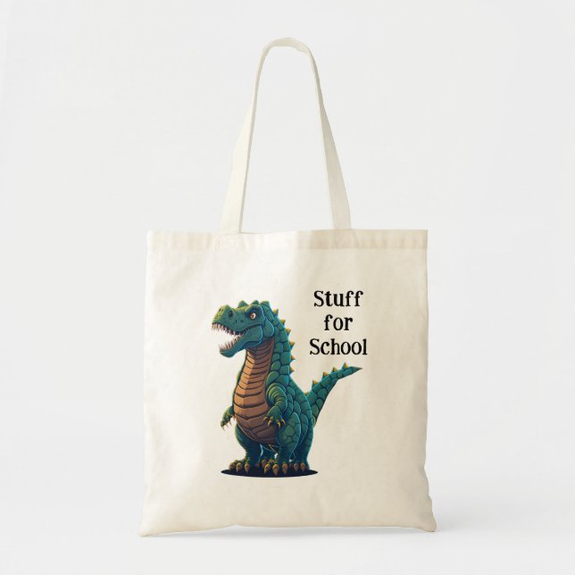 Tote Minha Bolsa de Livros e Coisas para a Escola (Frente)