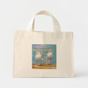 Tote Mini A bolsa de praia da gaivota