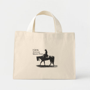 Tote Mini Ame o meu quarto cavalo bolsa