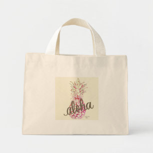 Tote Mini Bolsa cor-de-rosa