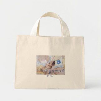 Tote Mini Bolsa de Escritura de Goldendoodle
