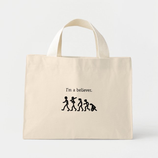 Tote Mini Bolsa de Evolução (Frente)