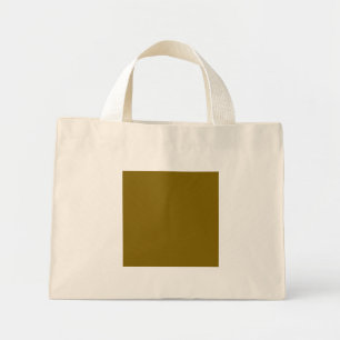 Tote Mini Bolsa de lona pequena com temporária quadrada verd