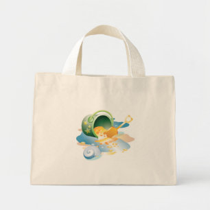 Tote Mini Bolsa de praia de pás e pás KRW