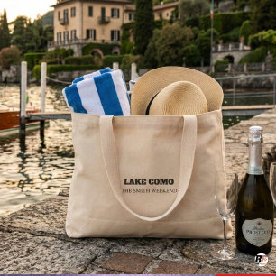 Tote Mini Bolsa de viagem personalizada Lake Como The Smith 