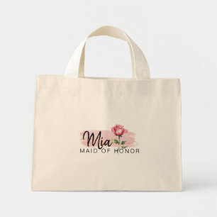 Tote Mini Bolsa Elegante Rosa Pink - Dama de Honra