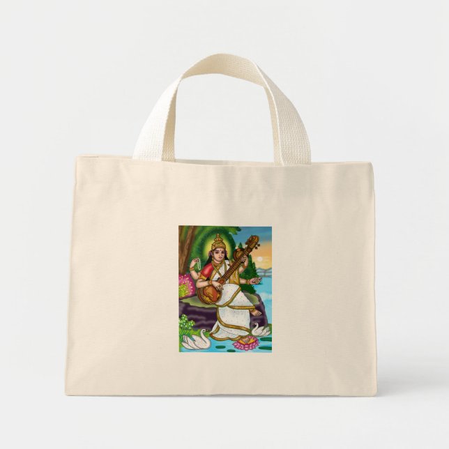 Tote Mini Bolsa Mãe Saraswati (Frente)