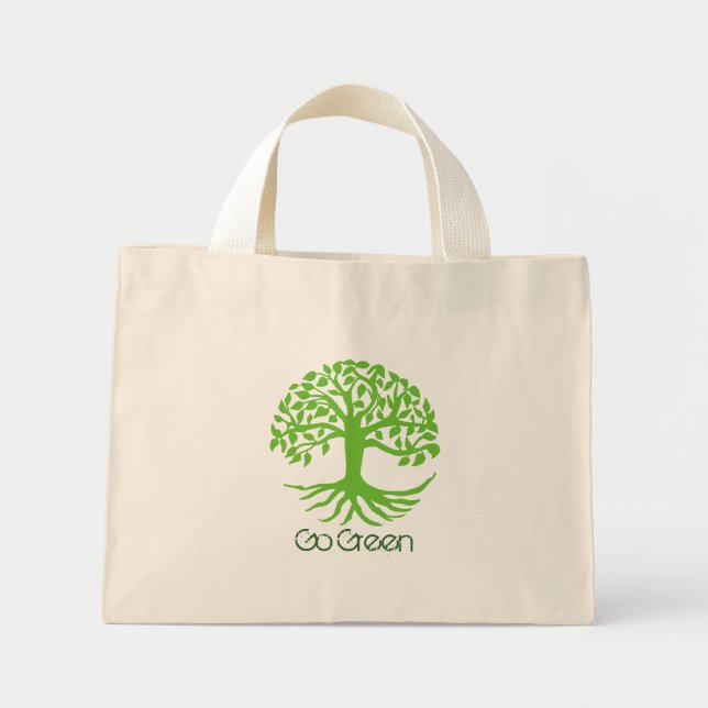 Tote Mini bolsa Verde (Frente)