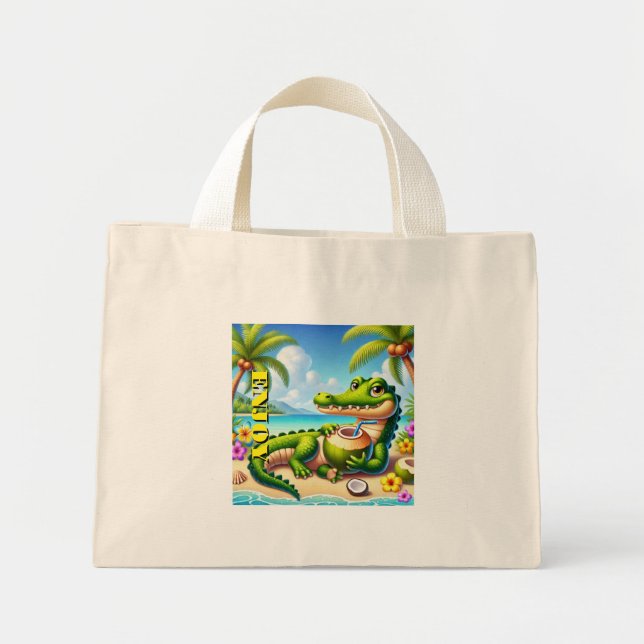 Tote Mini Coleção de Bolsa do Essentials do Dia a Dia (Frente)