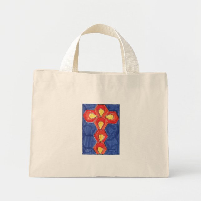 Tote Mini Cross Motif Tiny Bolsa (Frente)