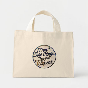 Tote Mini Engraçado Bolsa ADHD - Saco Neurodivergente, Coisa