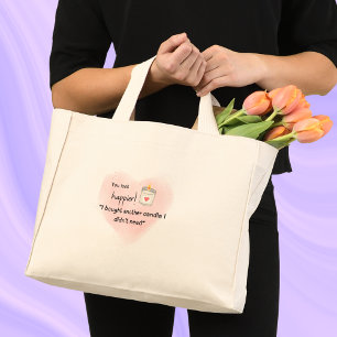 Tote Mini Eu comprei outra vela que eu não precisava Bolsa T