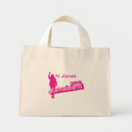 Tote Mini "Hi Kamala" - Bolsa minúsculo (slogan B)