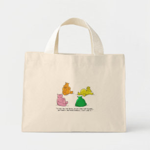 Tote Mini Hippos com fome! - Bolsa pequeno