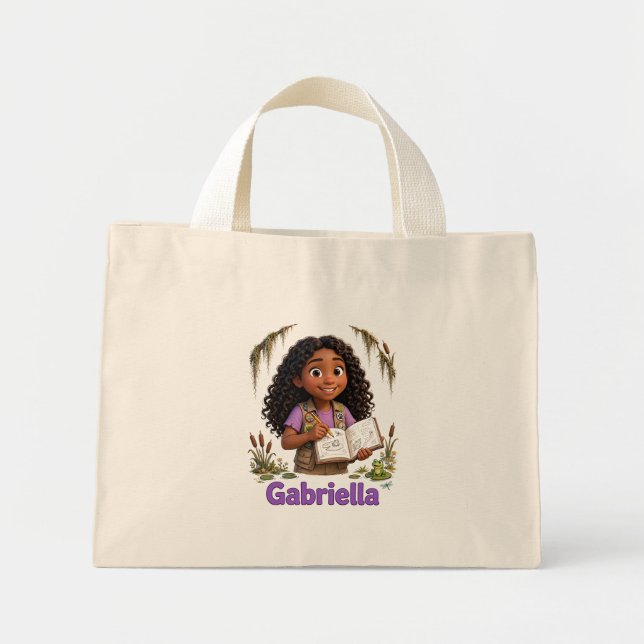 Tote Mini Lil' Bayou Explorers Bolsa Tiny Gabriella (Frente)