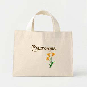Tote Mini Los Angeles California Poppy Deco Bolsa