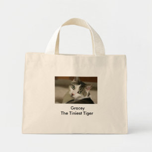 Tote Mini O Bolsa Natural Tigre Mais Pequeno