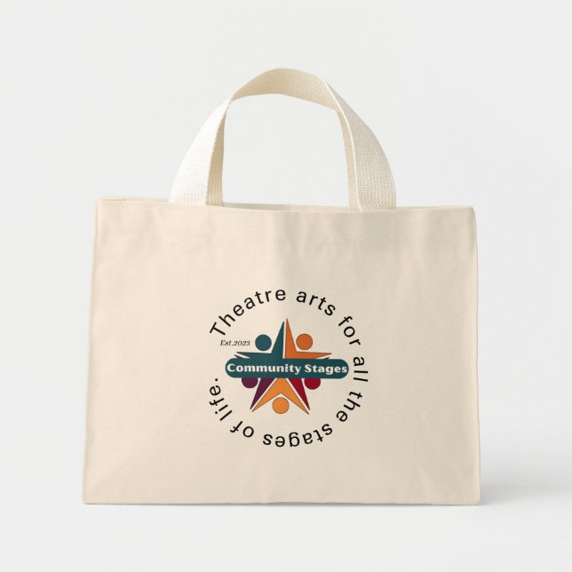 Tote Mini Palcos comunitários - Todos os dias Bolsa (Frente)