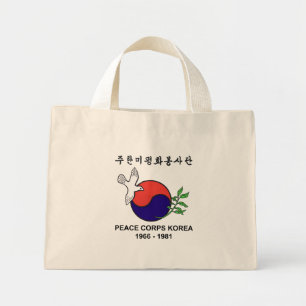 Tote Mini Peace Corps Korea Bolsa
