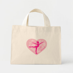 Tote Mini Pequena Bolsa de Ballerina