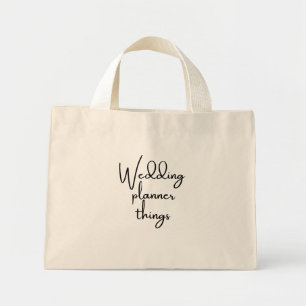 Tote Mini Presente do Organizador de Casamento, Bolsa do Org