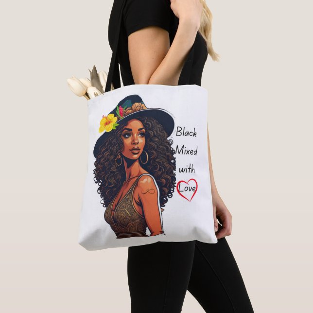 Tote misturado com bolsa amoroso (Close Up)