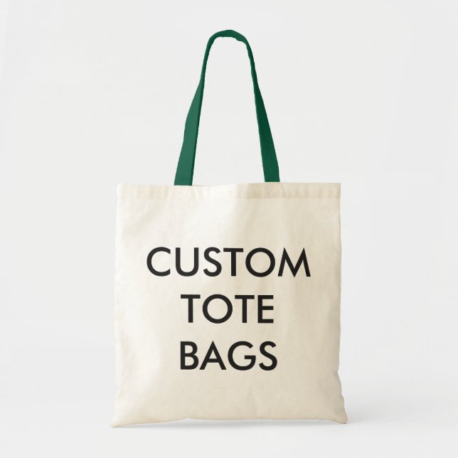 Tote Modelo de Vazio de Bolsa de orçamento personalizad (Frente)