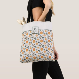 Tote Monograma Citrus Hygge Bolsa de Natal