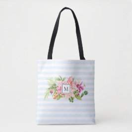 Tote Monograma Flores Vintage Bolsa