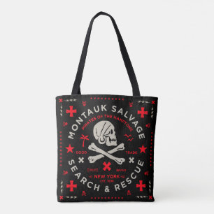 Tote Montauk Salvage Co. Bandana Bolsa de praia
