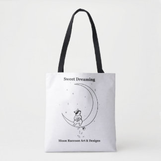 Tote Moon Raccoon Bolsa
