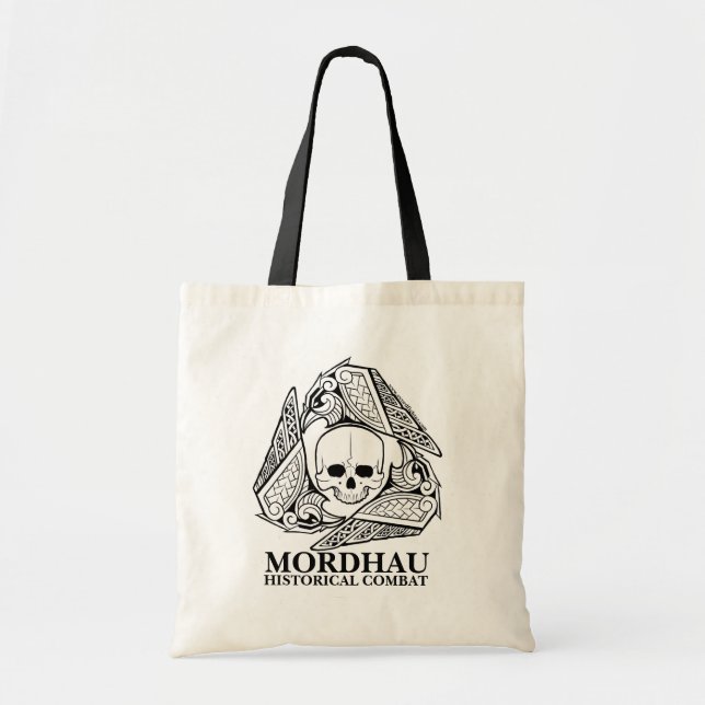 Tote Mordhau Bolsa do Logotipo do Combate Histórico (Frente)