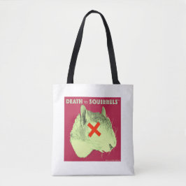 Tote MORTE ao MED do bolsa de SQUIRRELS™. branco